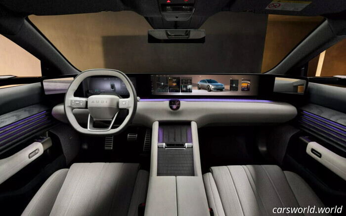 Новый AUDI E7X совсем не похож на те AUDI, которые вы знаете | Carscoops